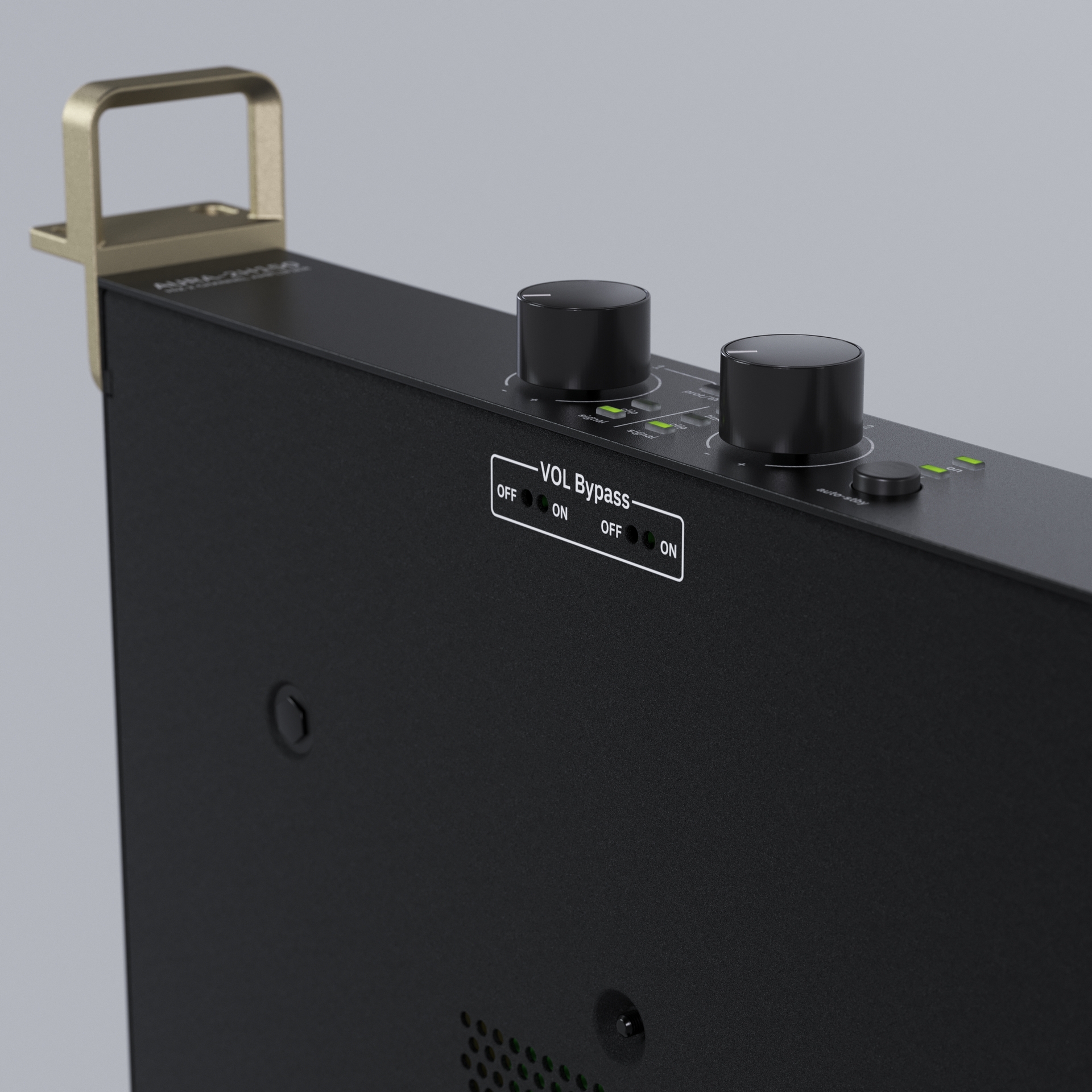 ecler aura 2h150 vol bypass detail lr